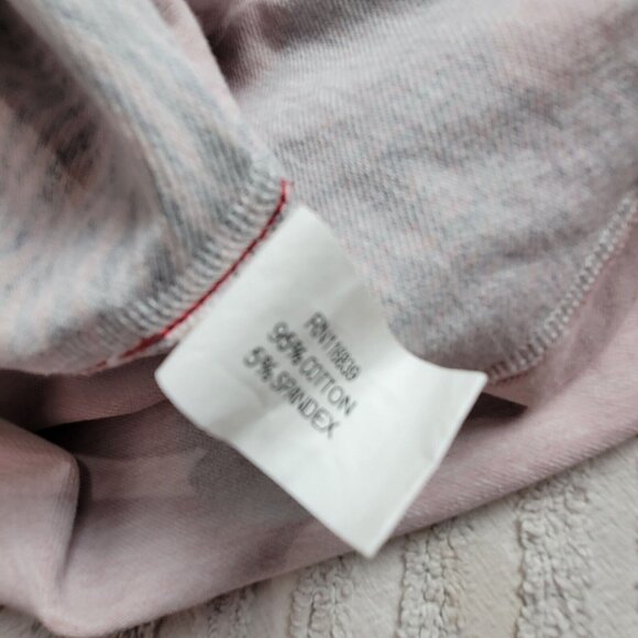 Cheyenne Sweater Womens S/M Red Black Print Knit Cowl Neck Pullover Lagenlook - Picture 4 of 8